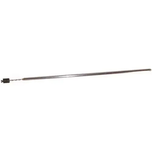Brixwell 72-P24RR-1 5/8 in. Dia Spiral Tube Window Balance Red Bearing with 88-15010 Carrier 24 in. L x 26-5/8 in. D Rod Silver