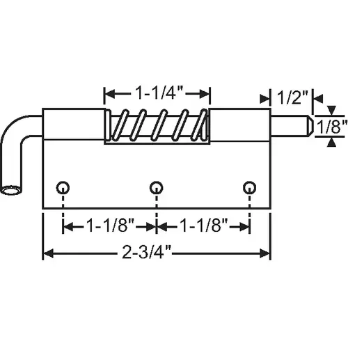 Brixwell 90-1108 Plunger Set 1 Rh And 1 Lh Pair