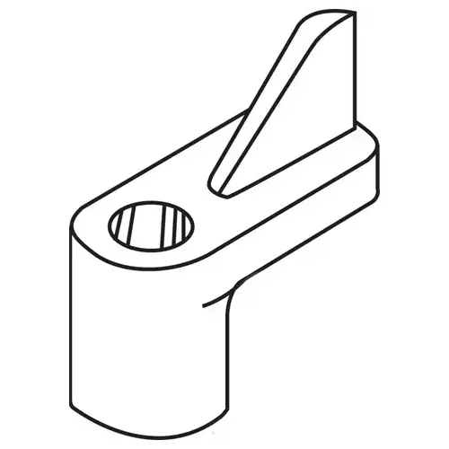 Brixwell 90-380b 7/16 Swivel Clip Plastic Black