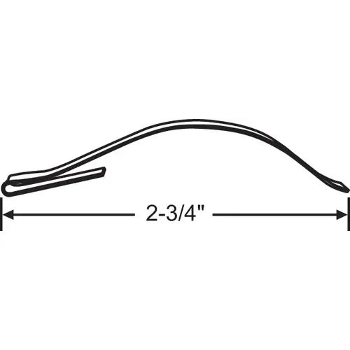 Brixwell 900-18037-XCP25 Tension Spring 3/16in Wide - pack of 25