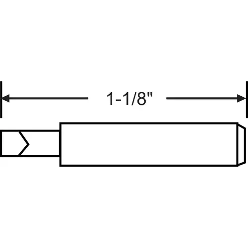 Brixwell 900-21792 5/32 X 1-1/8in Fixed Pin aluminum