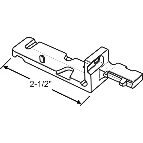 Brixwell 96-c19 RH Interlocking Pivot Bar