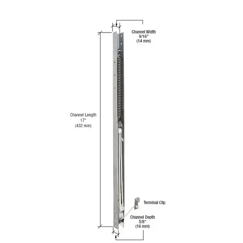 CRL FA1640 17" Window Channel Balance - 1640 or 16-4