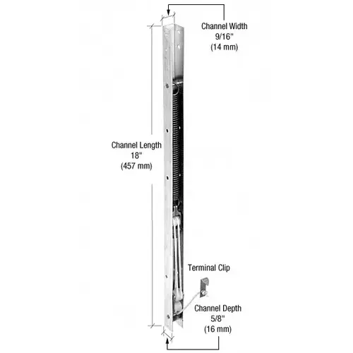 CRL FA1740 18" Window Channel Balance - 1740 or 17-4