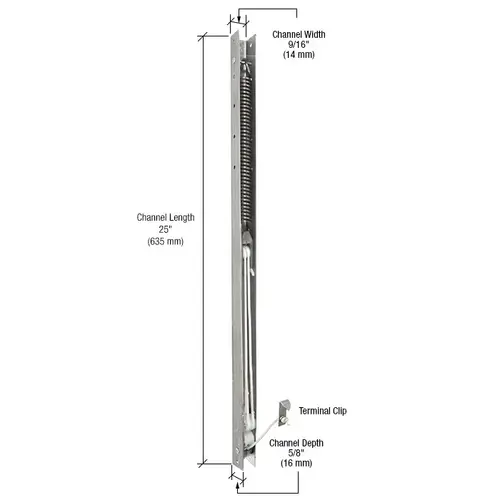 CRL FA2440 25" Window Channel Balance - 2440 or 24-4