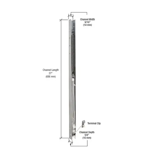 CRL FA2650 27" Window Channel Balance - 2650 or 26-5
