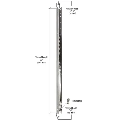CRL FA3510 36" Window Channel Balance - 3510 or 35-1