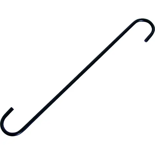 Landscapers Select GB0123L Extender S-Hook, 12 in H, Steel, Black, Hanging Mounting