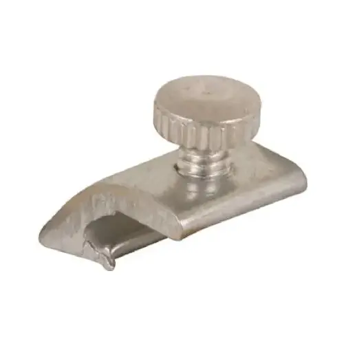 Prime-Line PL7955-XCP6 Storm Door Panel Clip Mill Aluminum For 1/2"ch Mill - pack of 6