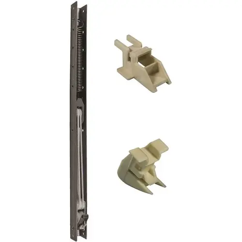 STRYBUC INDUSTRIES 60-211-3 22 in. L Window Channel Balance 2110 with 9/16 in. W x 5/8 in. D Top and Bottom End Brackets Attached