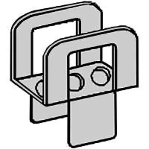 TAMLYN FPCLP-12 PCS12 Framing Plywood Clip, 20 Thick Material, Steel, Galvanized - pack of 250