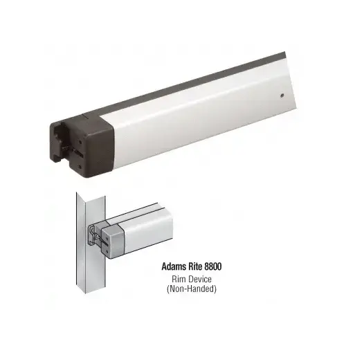 Adams Rite DH8801136 Clear Anodized Panic Rim 8800 Only 36"