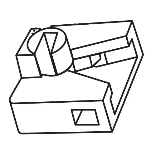 Brixwell 62-535 Terminal Housing Assembly left Hand 5/8in Cam includes Cam And Shoe