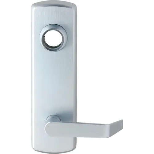 Dexter ED1000T-CLRM-R-ESC-NC-26D ED1000T-CLRM-R-ESC-NC-US26D Escutcheon Lever Trim Classroom Less Mortise Cylinder - Satin Chrome
