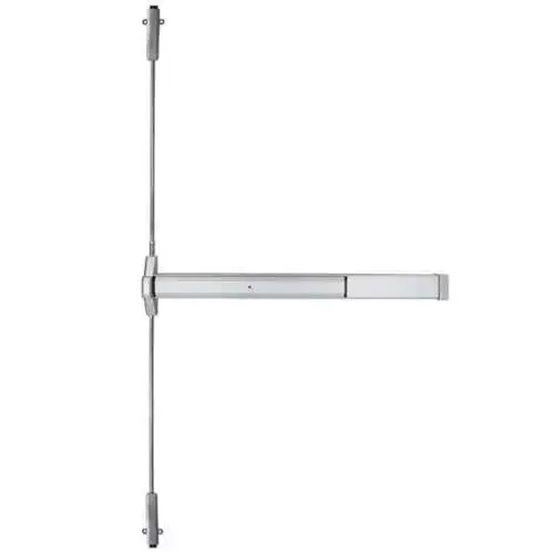 Imperial USA TH1100-STED48CVR-AL STED Series Aluminum Grade 2 Storefront 48 in Concealed Vertical Rod Narrow Stile Panic Exit Device w/ Mortise Cylinder