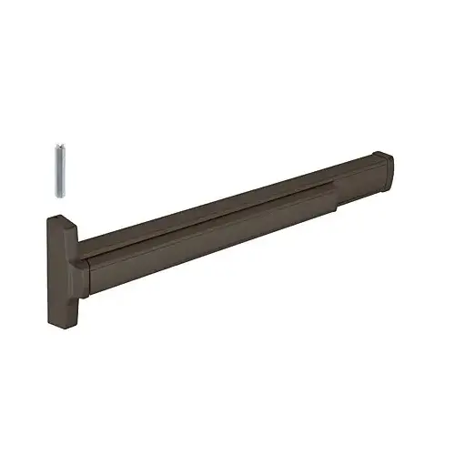 Jackson 312086L37313 Concealed Vertical Rod Panic Exit Device 36" Door Width Left Hand Reverse Bevel Type Dark Bronze Finish