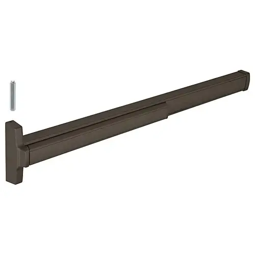 Jackson 312086L47313 Concealed Vertical Rod Panic Exit Device 48" Door Width Left Hand Reverse Bevel Type Dark Bronze Finish