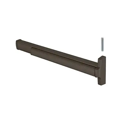 Jackson 312086R37313 Concealed Vertical Rod Panic Exit Device 36" Door Width Right Hand Reverse Bevel Type Dark Bronze Finish