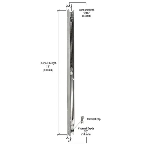 Prime-Line FA1240 13" Window Channel Balance - 1240 or 12-4