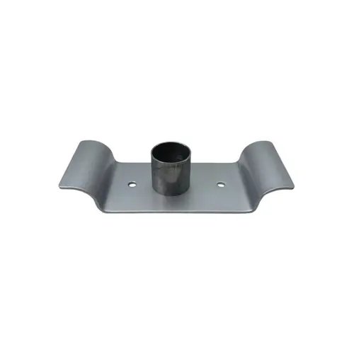 Tell Manufacturing EX100014 8P03 Pull Panic Trim with Cylinder Cut Out AL Aluminum