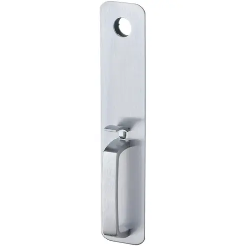 Dexter ED1000T-CLRM-TP-NC-26D ED1000T-CLRM-TP-NC-US26D Thumbpiece Pull Plate Trim Classroom Less Mortise Cylinder - Satin Chrome