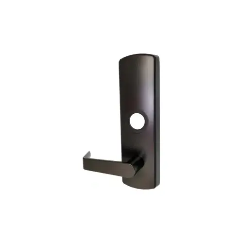 Dexter ED1000T-NL-R-ESC-NC-10B ED1000T-NL-R-ESC-NC-US10B Escutcheon Lever Trim Night Latch Less Rim Cylinder - Oil-Rubbed Bronze