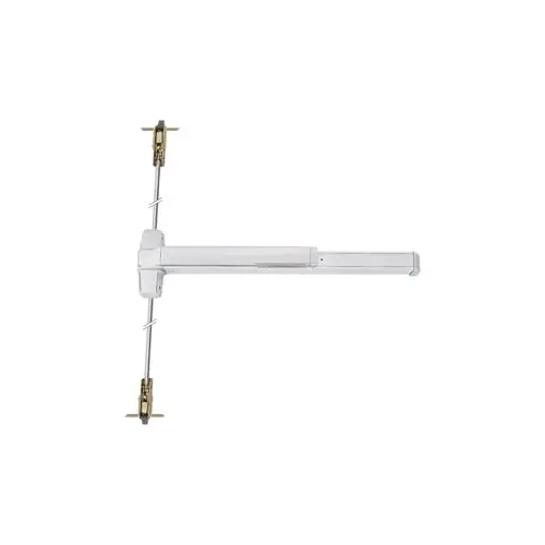 Von Duprin 9847EO-F-626-48 Fire Rated CVR Concealed Vertical Rod Exit Device, Exit Only No Trim, 48" x up to 100", Grade 1, No Dogging, 626/US26D Satin Chrome