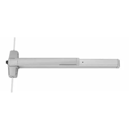 Von Duprin 9857EO26D3 3' Surface Three Point Latch Smooth Case Exit Device, Satin Chrome Finish