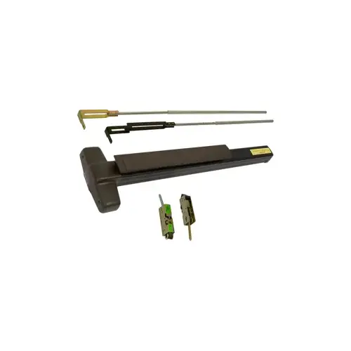 Von Duprin 9947EO-710-48 CVR Concealed Vertical Rod Exit Device, Exit Only No Trim, 48" x up to 100", Hex Dogging, Grade 1, 710/313 Dark Bronze