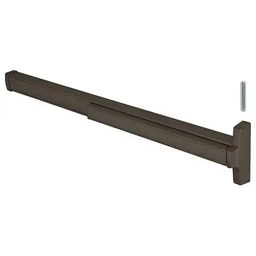Jackson 3120861R47313 Concealed Vertical Rod Panic Exit Device With Impact Kit 48" Door Width Right Hand Reverse Bevel Type Dark Bronze Finish