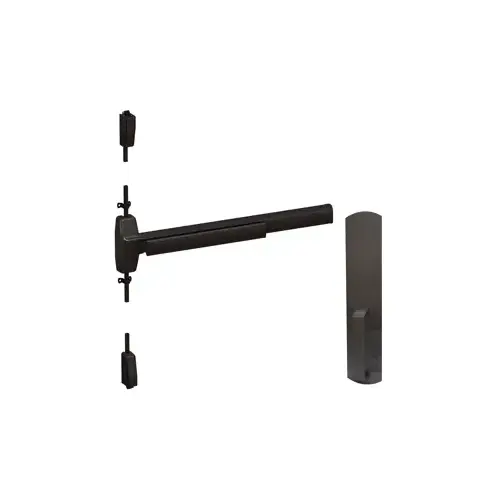 Von Duprin 9827DT-710-48 KIT - SVR (Surface Vertical Rod) Smooth Exit Device, 990 Dummy Pull Trim, 48" x 84", Hex Dogging, Grade 1, 710/US11P Dark Bronze