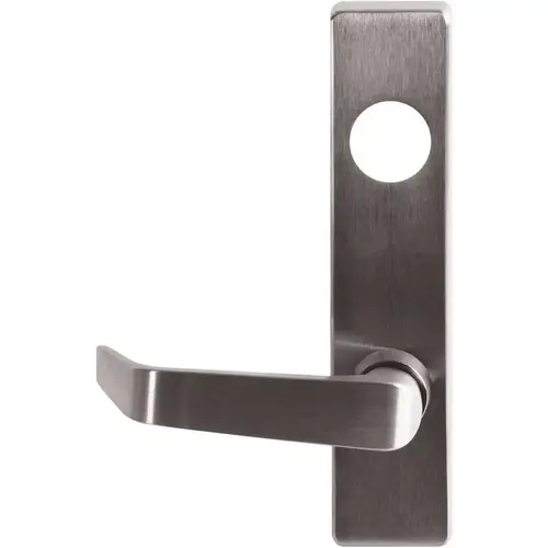 DETEX 08DS RHR 626 10 Series Satin Chrome Grade 1 Exit Trim, Classroom Function, S Lever, Less Cylinder, Right Hand Reverse