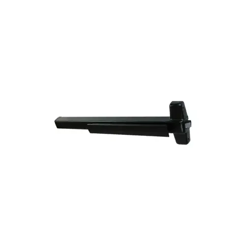 Von Duprin 35A-EO-711-48 Narrow Stile Rim Exit Device, Exit Only No Trim, 48", Hex Dogging, Grade 1, 711/315 Flat Black