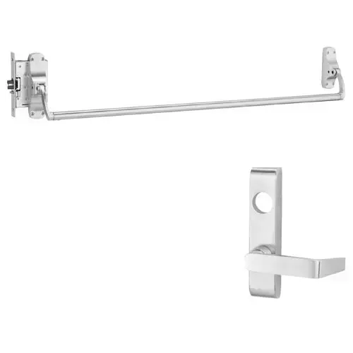 Von Duprin 88MLF3R 8875L-F 4' US3 RHR MORTISE Lifetime Brass