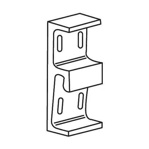Brixwell 12-286w 4 Hole Keeper White