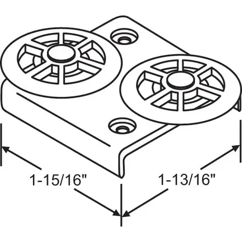 Brixwell 900-14226 Roller Bracket Assembly bracket Assy