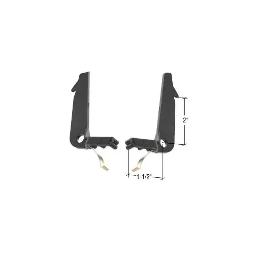 CRL F2623 Black Single Hung Window Sash Latch