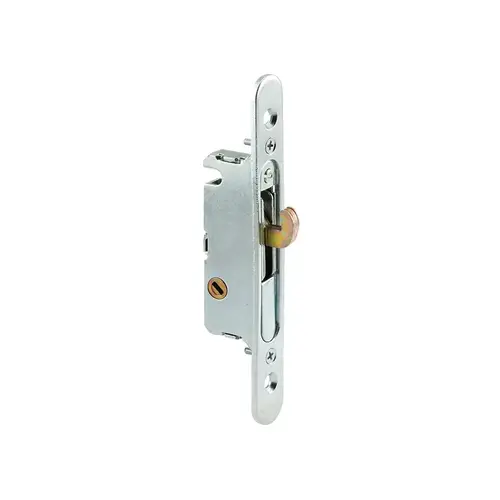 FHC E2164 Mortise Lock - 4-5/8" Steel - 45 Degree Keyway - Round Faceplate - Spring-Loaded (Single Pack)