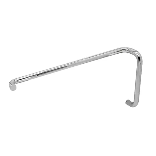 FHC TBRN6X18CH 6" Pull Handle 18" Towel Bar Combo No Washers - Polished Chrome