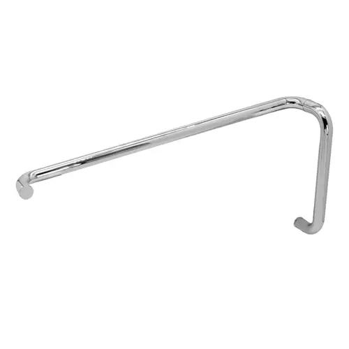 FHC TBRN8X18CH 8" Pull Handle 18" Towel Bar Combo No Washers - Polished Chrome