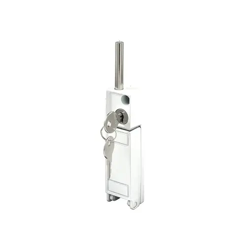 FHC U9919 Pwhite - Sliding Patio Door Keyed With Bolt Lock (Single Pack)