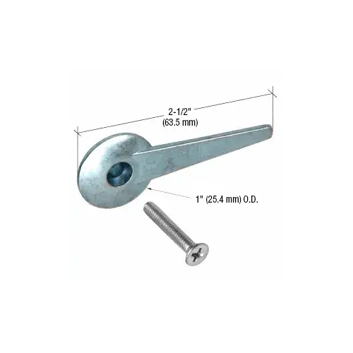 Prime-Line A130 Sliding Screen Door Replacement Latch Lever Zinc