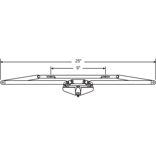 Brixwell 29-120-1 Awning Operator Dual Pull bronze 25in Length cwO-061-Bz