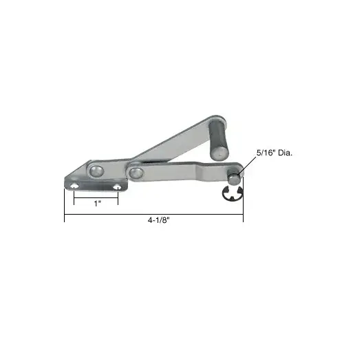 CRL H3617 Left Hand Louver or Jalousie Window Operator for International