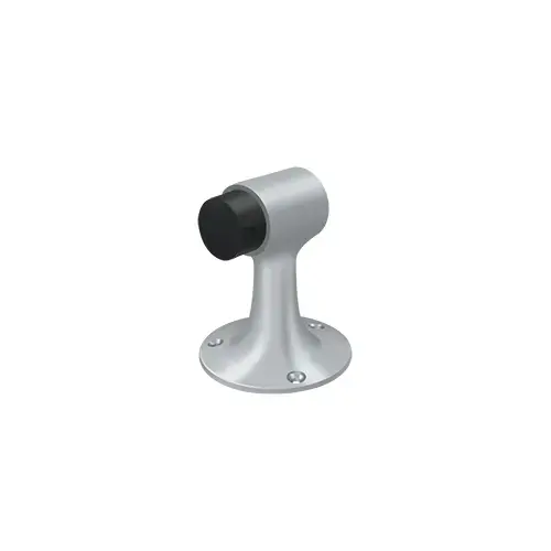 Deltana DSF3225U26D Floor Mount, Bumper, HD, Solid Brass in Brushed Chrome