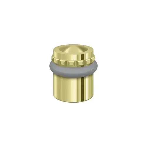 Deltana UFBP4505U3 Round Universal Floor Bumper Pattern Cap 1-5/8", Solid Brass in Polished Brass