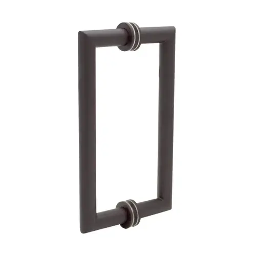FHC PHM8X80RB 8" Mitered Round Series Back-to-Back Pull - Oil Rubbed Bronze