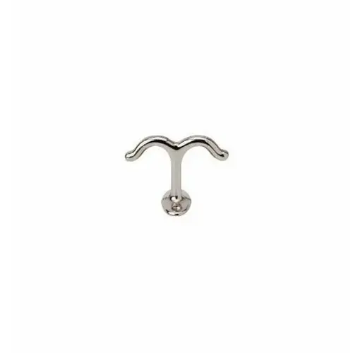 Ives Residential 580A14 Aluminum Ceiling Hook Bright Nickel Finish