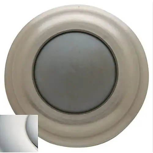 Baldwin 4015055 Convex Wall Bumper Lifetime Bright Nickel Finish