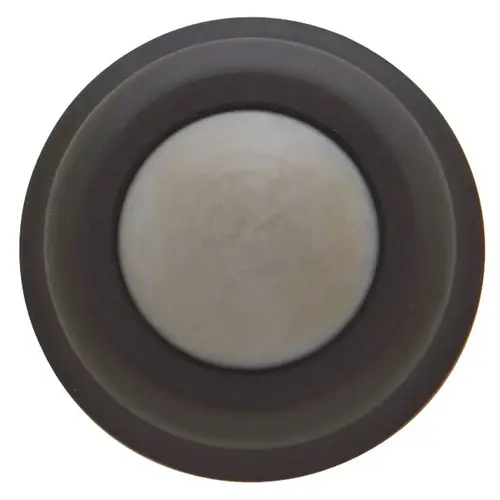 Baldwin 4015102 Convex Wall Flush Bumper, Oil Rubbed Bronze